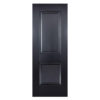 Arnhem 2 Panel 1981mm x 686mm Fire Proof Internal Door In Black