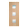 Catalonia Glazed 1981mm x 868mm Internal Door In Oak