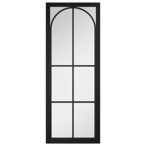 Astoria 1981mm X 762mm Clear Glazed Internal Door In Black