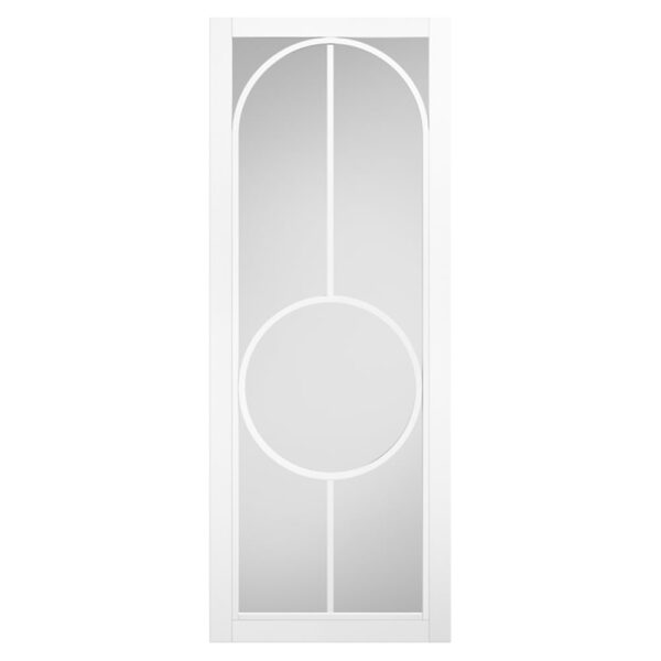 Bowery 1981mm X 762mm Clear Glass Internal Door In White