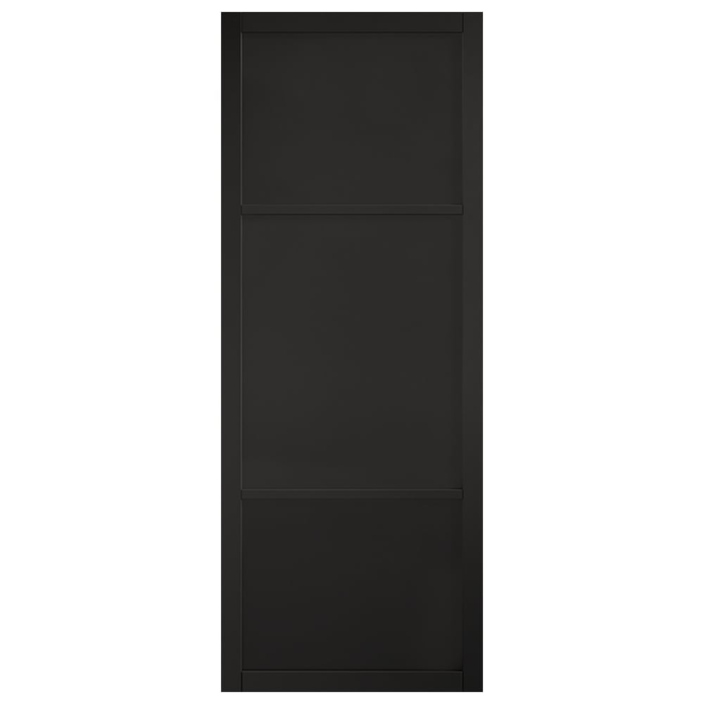 Sutton 1981mm X 838mm 3 Panel Internal Door In Black