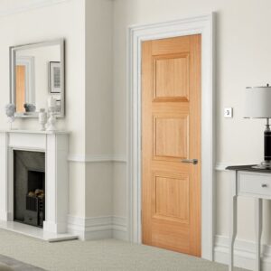 Amsterdam 1981mm x 686mm Fire Proof Internal Door In Oak