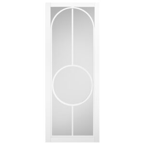 Bowery 1981mm X 838mm Clear Glass Internal Door In White