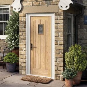 Cottage 1981mm x 762mm External Door In Oak