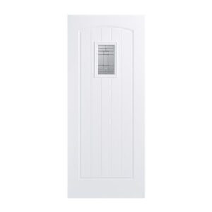 Cottage Stable 2032mm x 813mm External Door In White