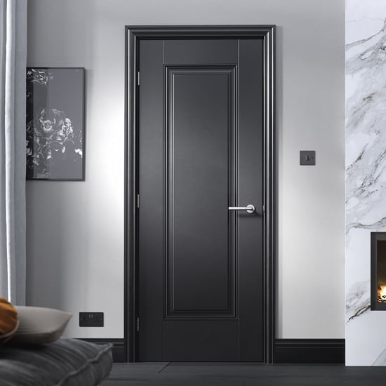 Eindhoven 1981mm x 838mm Internal Door In Black