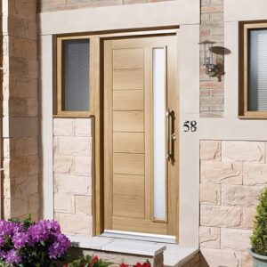 Goodwood Glazed 1981mm x 838mm External Door In Oak