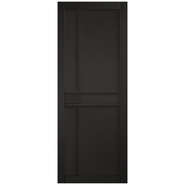 Greenwich 1981mm X 838mm Pre Finished Internal Door In Black