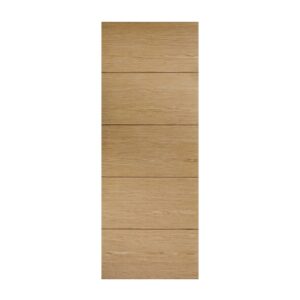 Lille Solid 1981mm x 838mm Fire Proof Internal Door In Oak