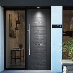 Modica GRP 1981mm x 838mm External Door In Anthracite Grey