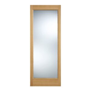 Petaluma 1981mm x 762mm External Door With Clear Glass In Oak