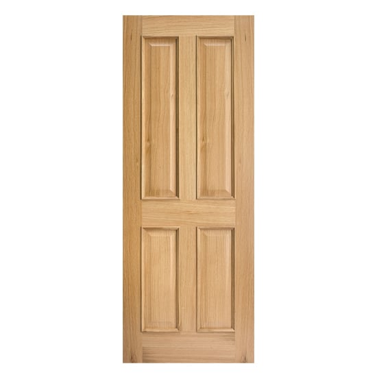 Regent 1981mm x 686mm Fire Proof Internal Door In White Oak