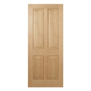 Regent 4 Panels 1981mm x 457mm Internal Door In Oak