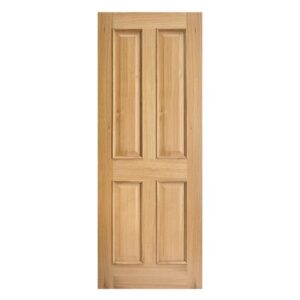 Regent Raised 1981mm x 610mm Internal Door In White Oak