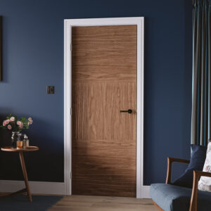 Tres Fresno 1981mm x 762mm Fire Proof Internal Door In Walnut